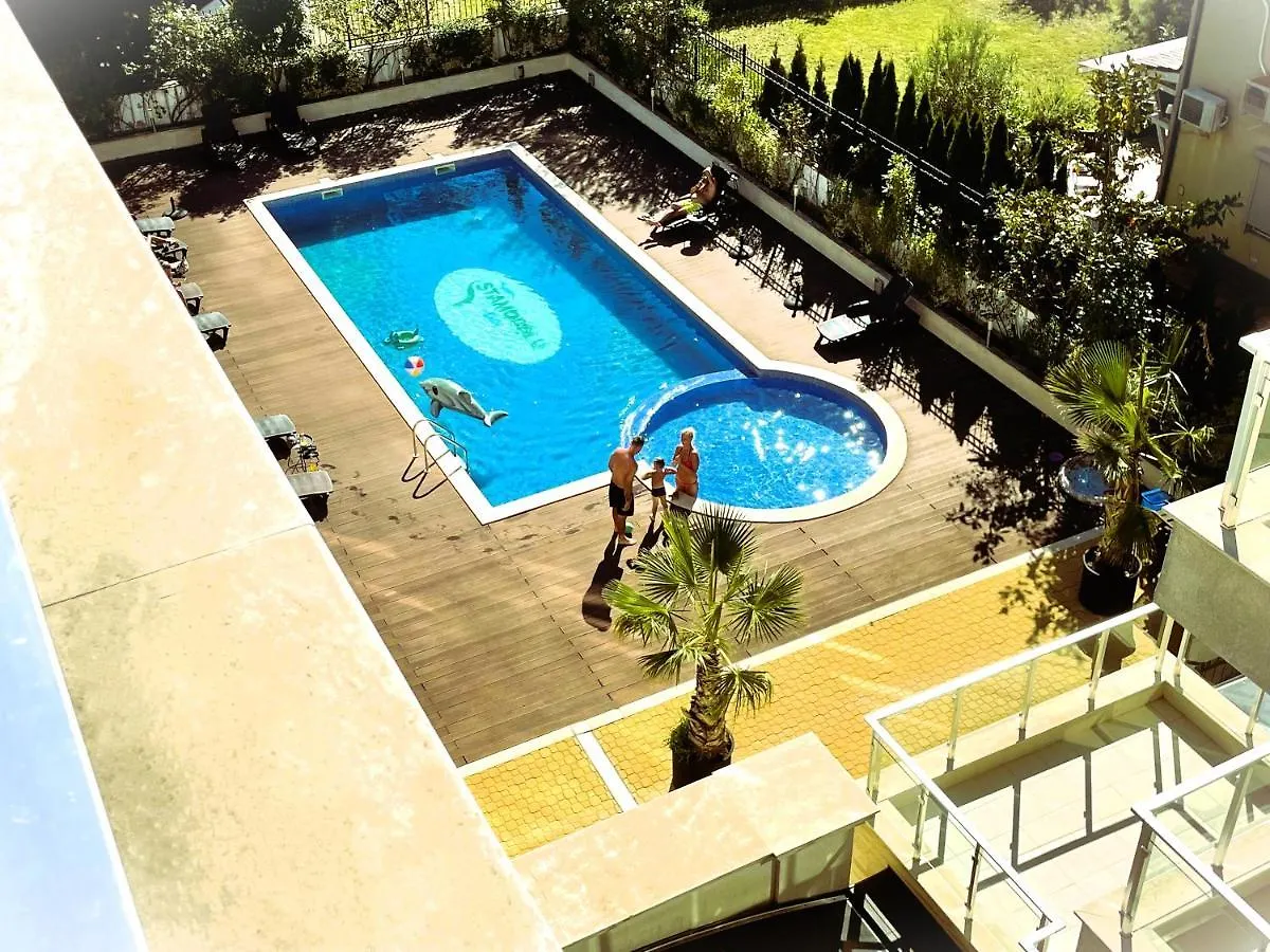Hotel apartamentowy Apartments Stamopolu Lux With Pool View Primorsko Bułgaria